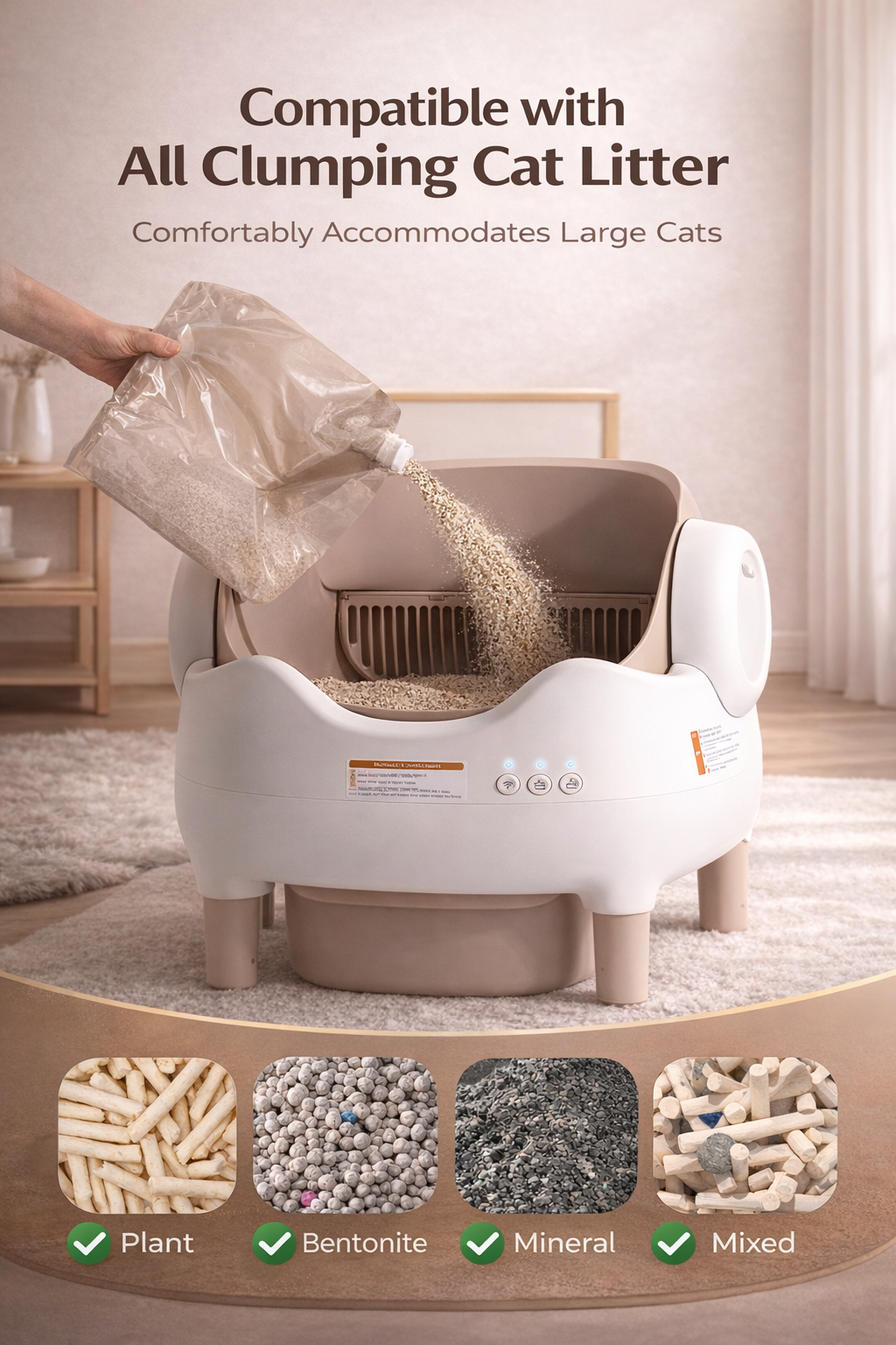 FreshNest Smart Cat Litter Box