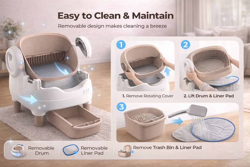 FreshNest Smart Cat Litter Box