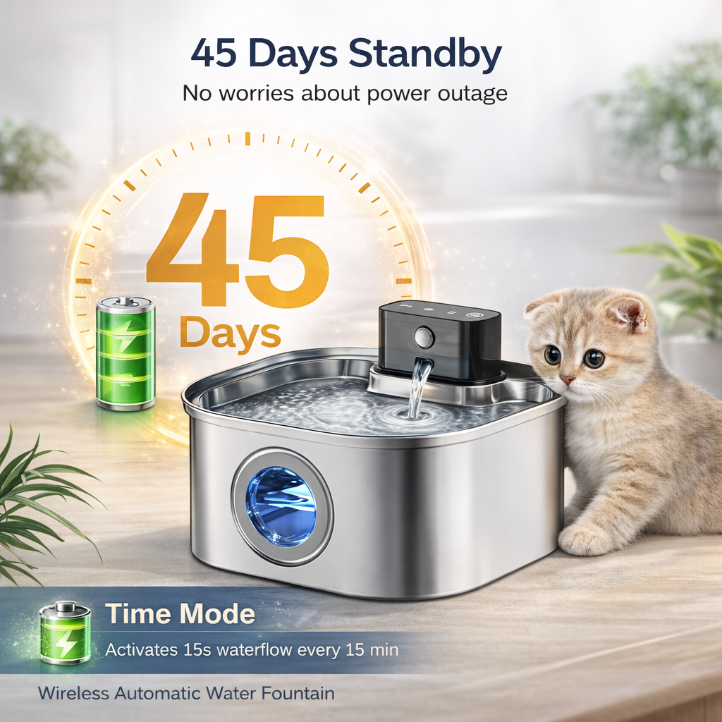 PurePaw Wireless Water Fountain