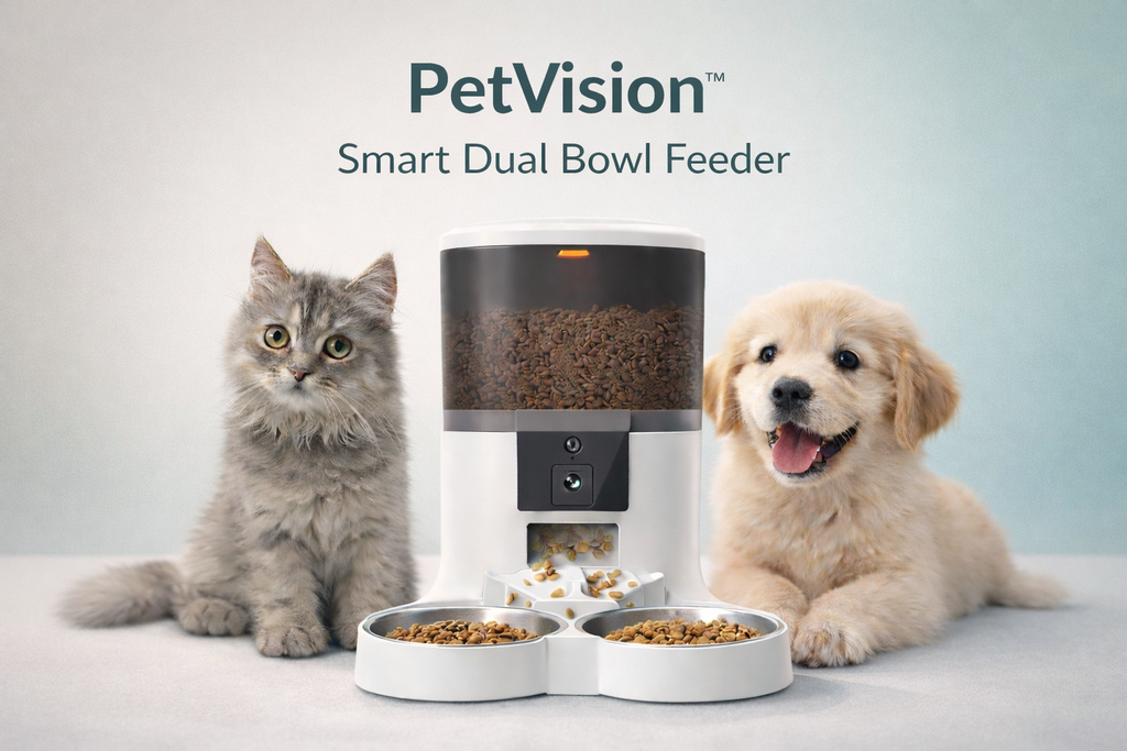 PetVision Smart Dual Bowl Feeder