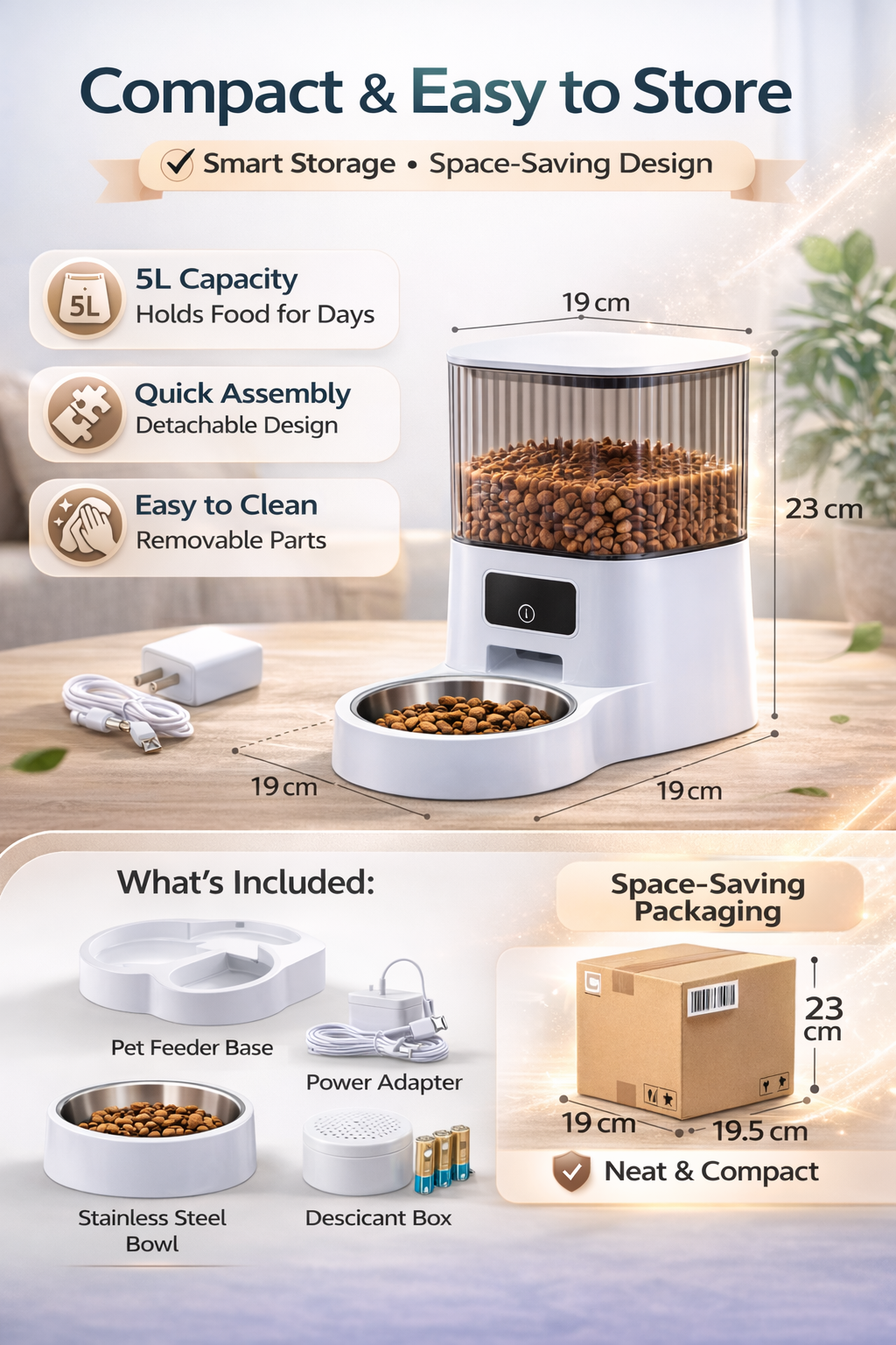 PawFeeder Smart feeder (Single Bowl)