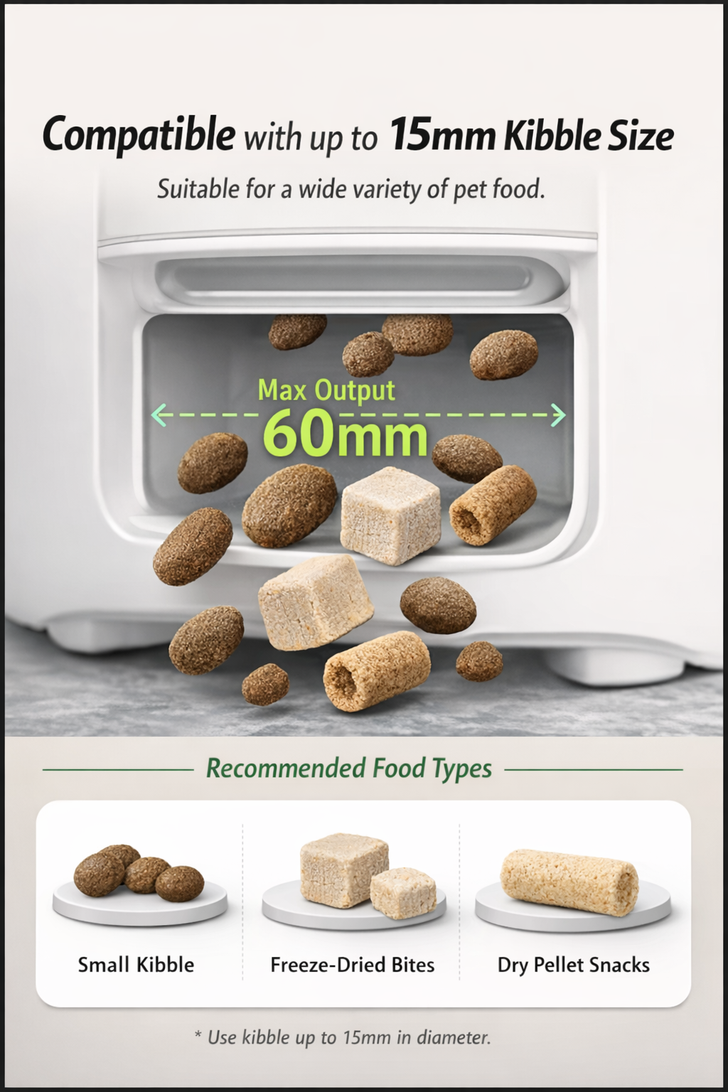 Smart Wi-Fi Pet Feeder with Camera
