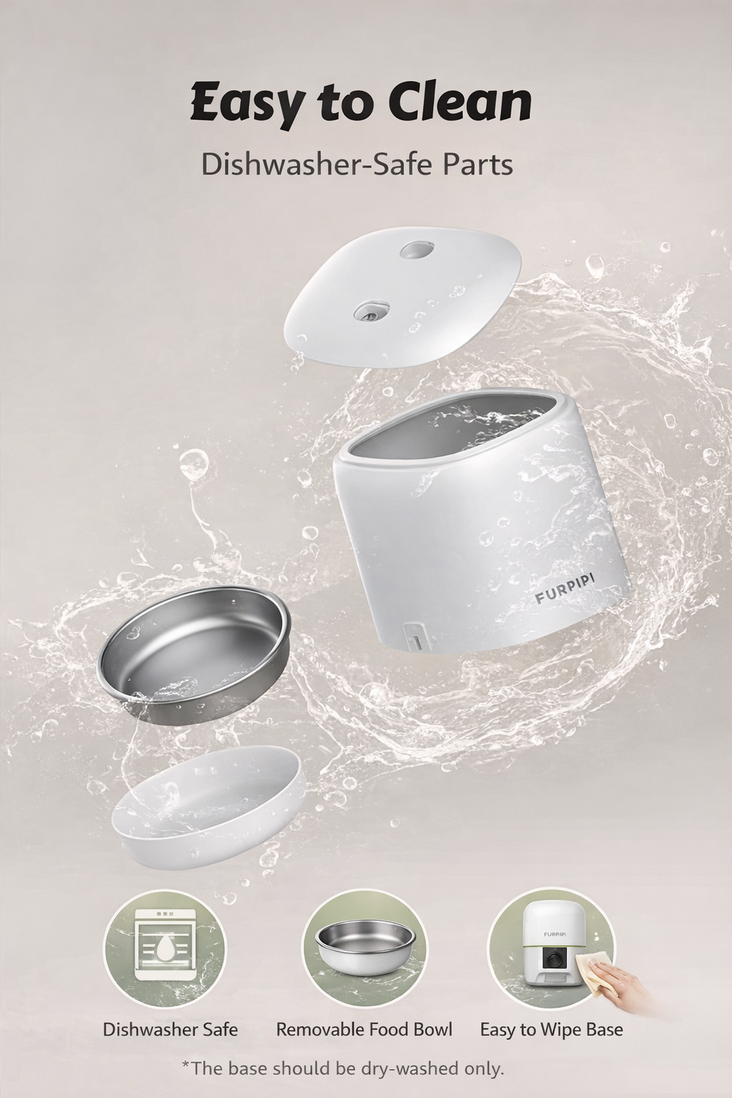 Smart Wi-Fi Pet Feeder with Camera