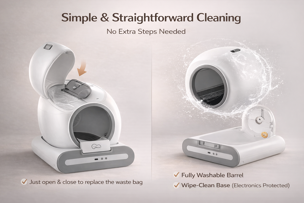 DOEL Smart – Self-Cleaning Cat Litter Box