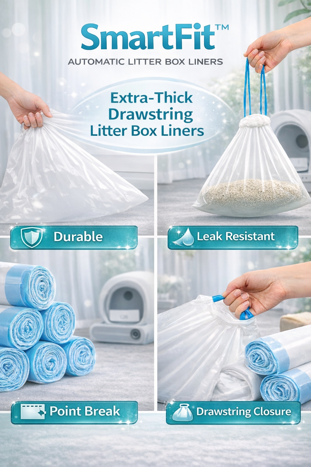 SmartFit Automatic Litter Box Liners